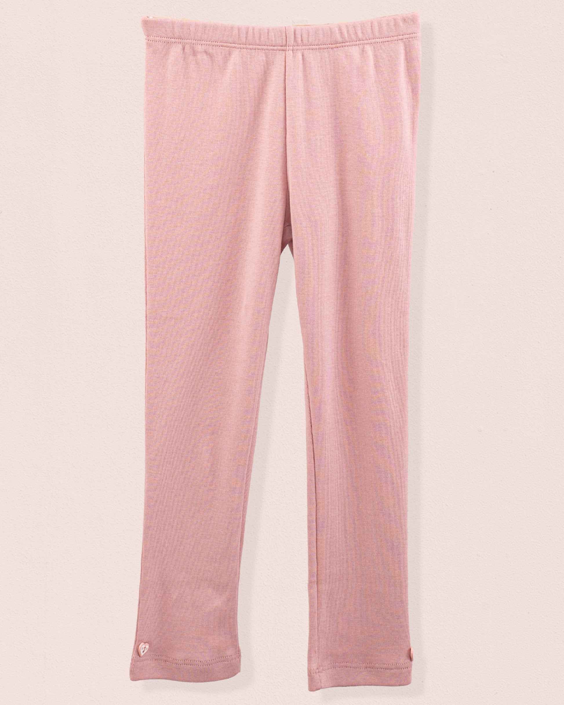 Italian Brushed Cotton Rose Legging - Jersey