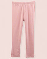 Italian Brushed Cotton Rose Legging