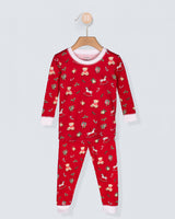 Pima Red Christmas 2-Piece Pajama