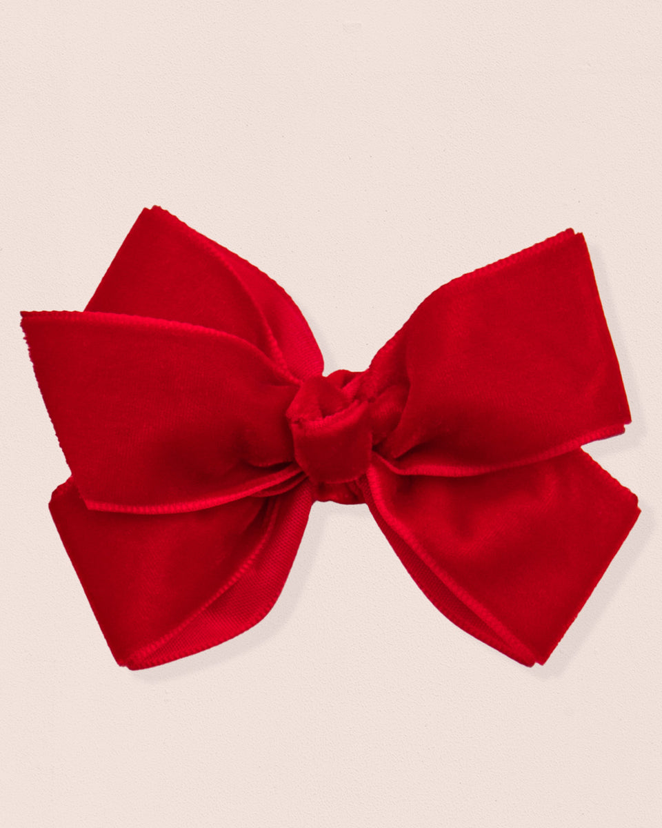 Hairbow 8cm Red Velvet