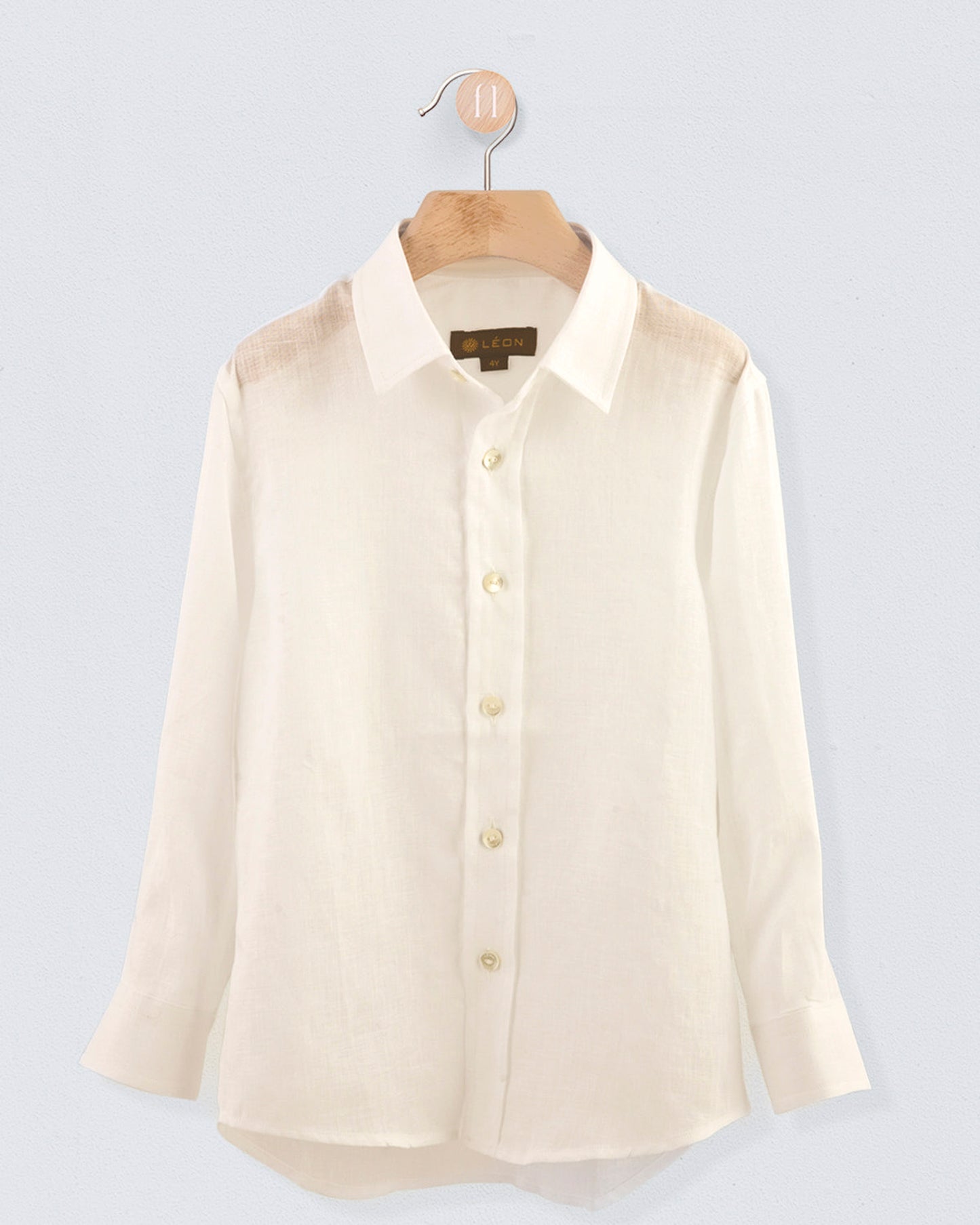 Renard Miramar White Linen Shirt - Shirt