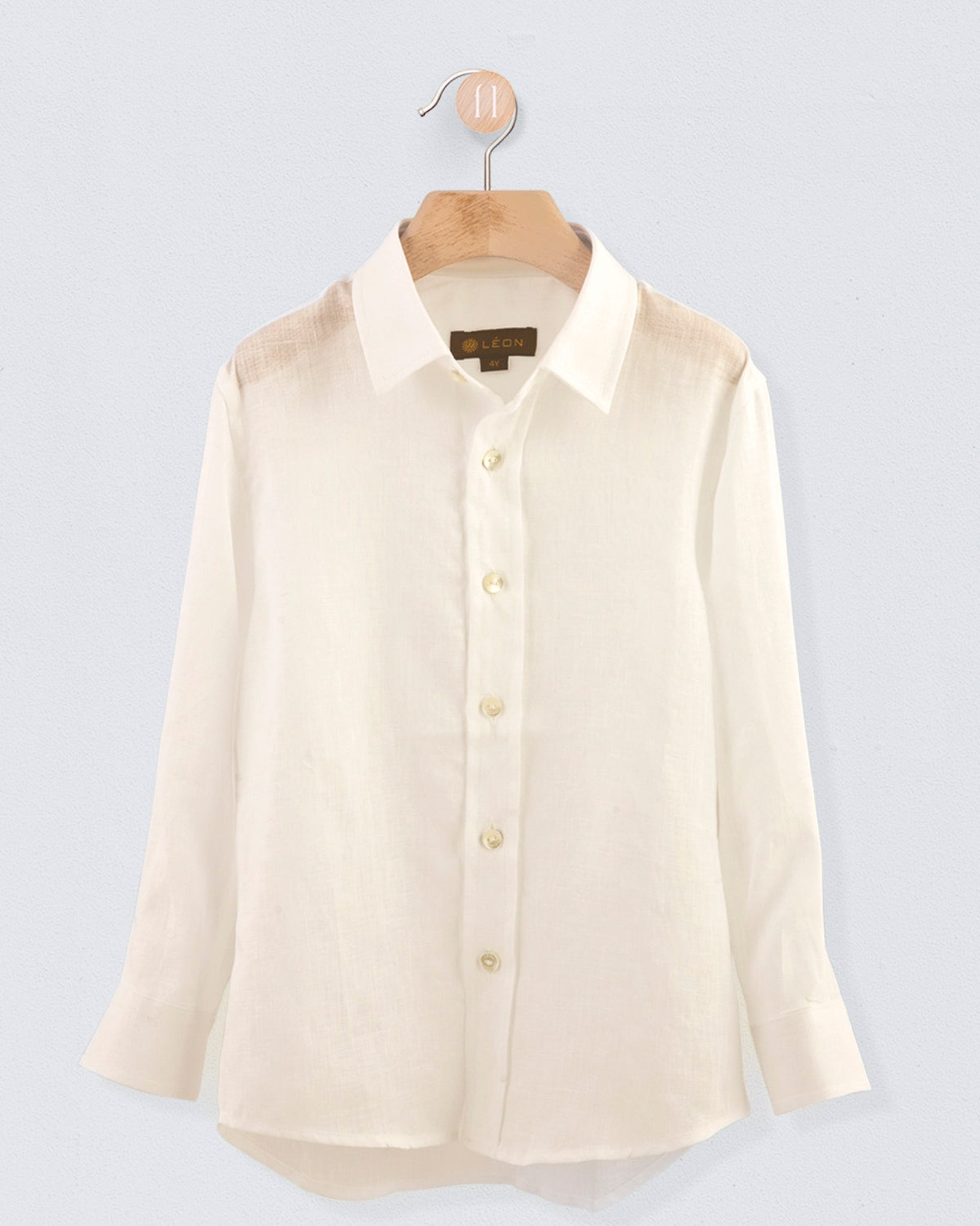 Renard Miramar White Linen Shirt - Shirt