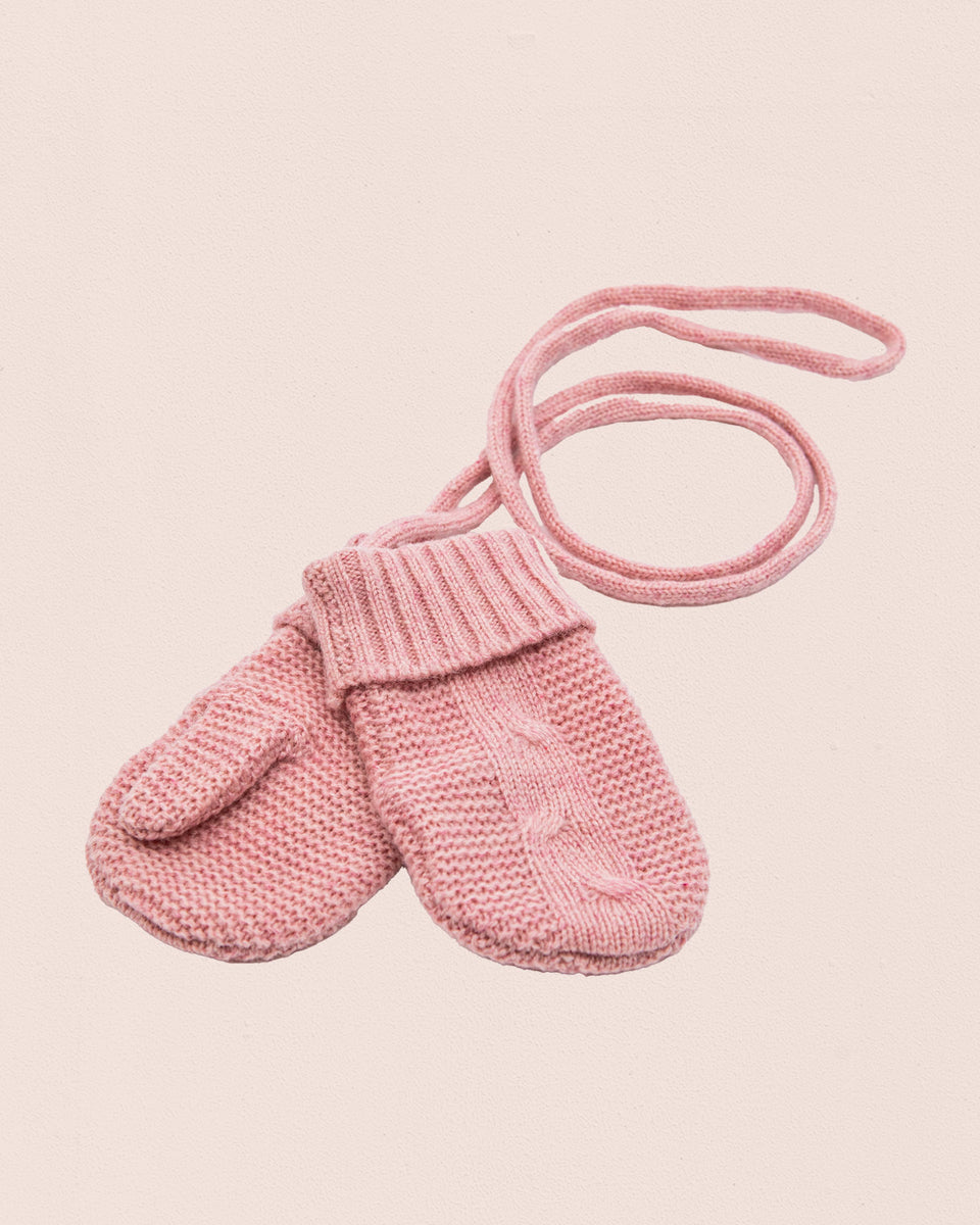 Cashmere Rose Baby Mitten