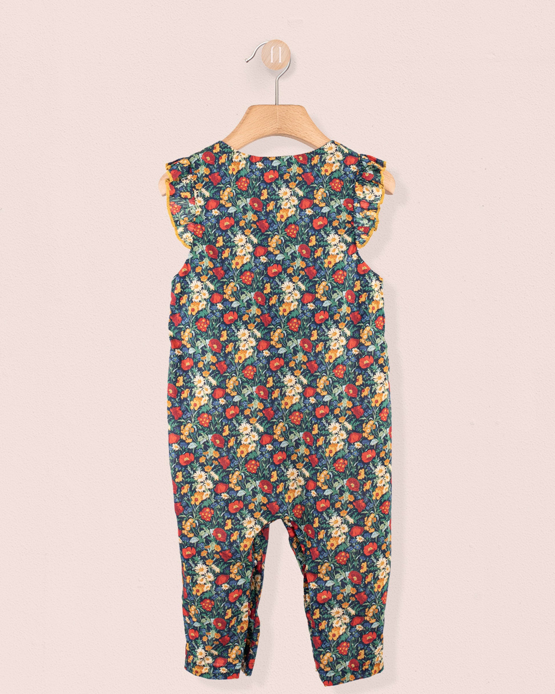 Samantha Liberty Florence Forest Overall - Romper