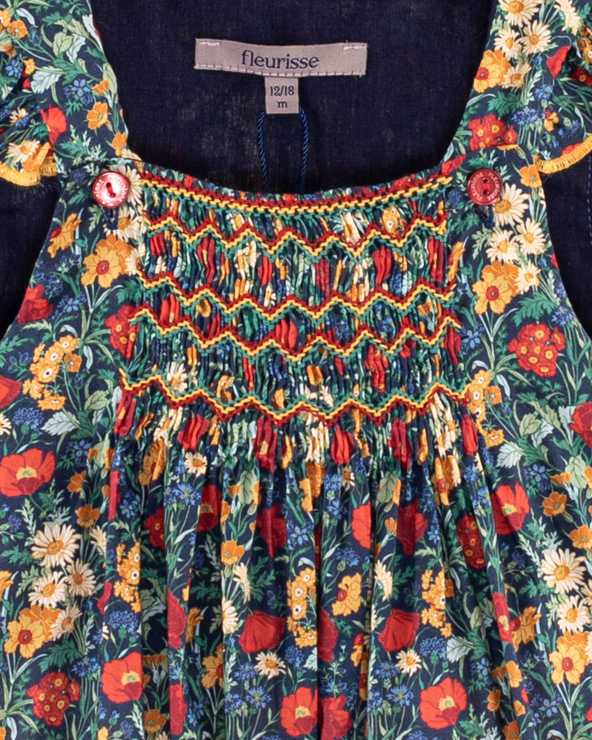 Samantha Liberty Florence Forest Overall - Romper