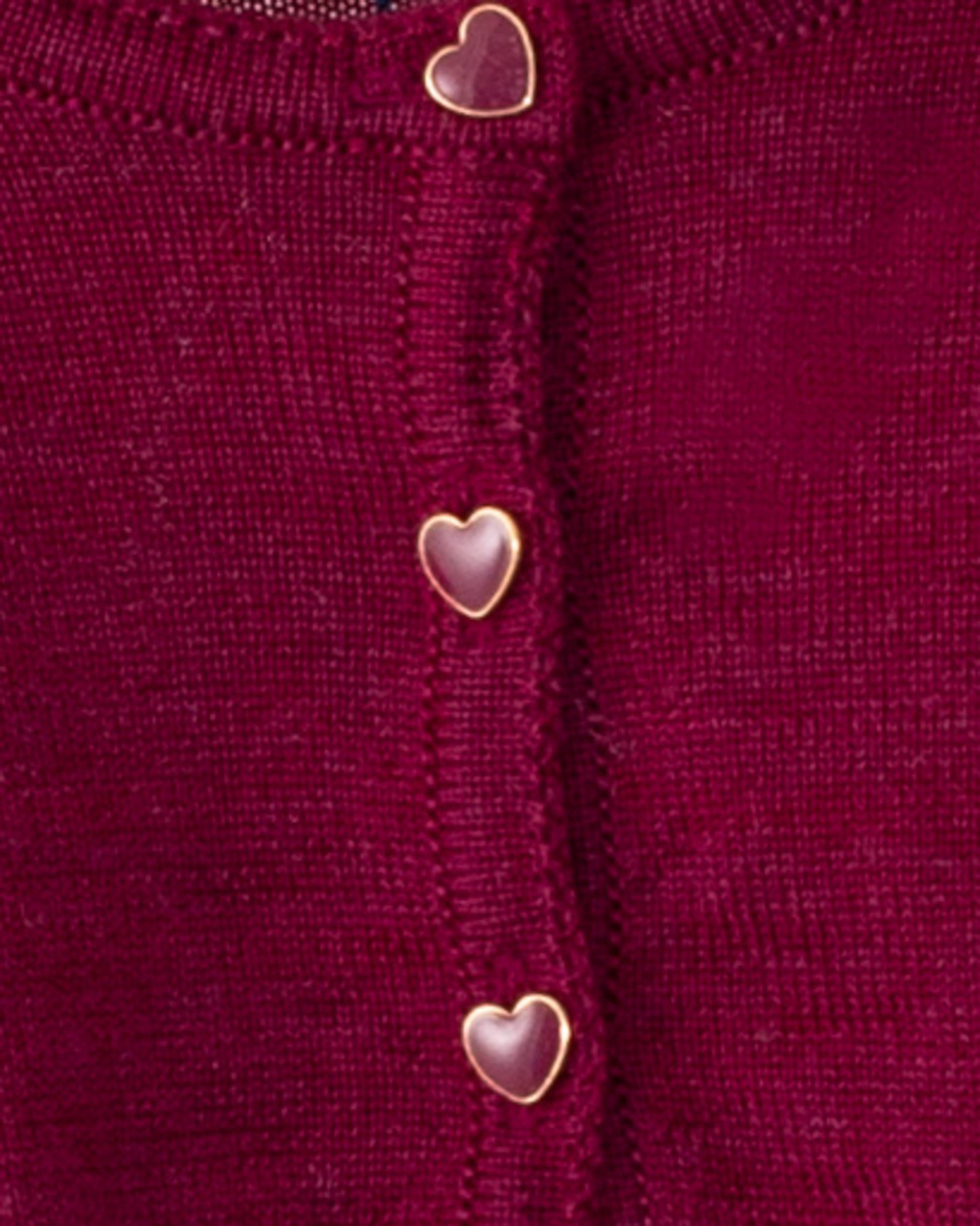 Serena Ruby Wool Bolero - Cardigan