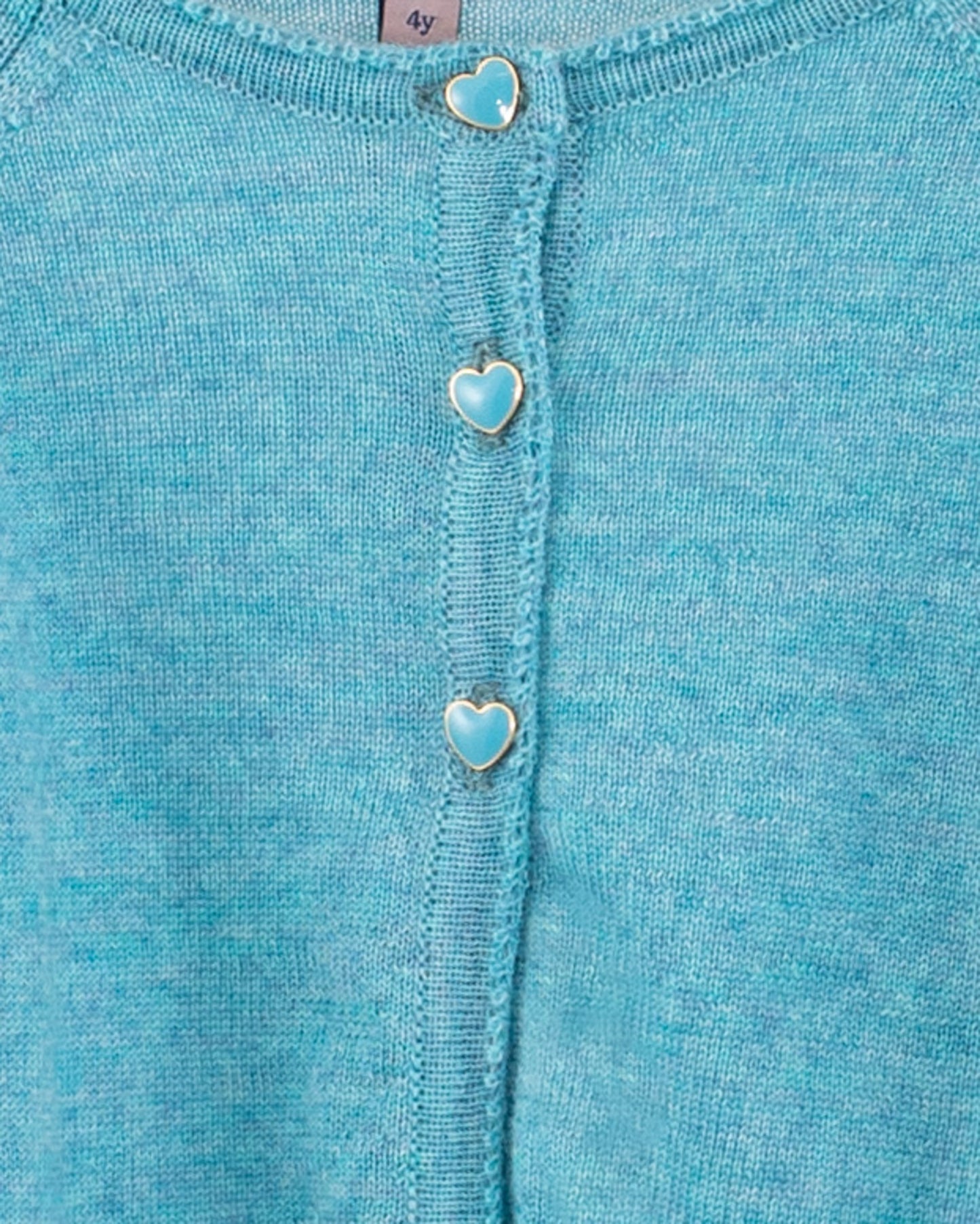 Serena Teal Wool Bolero - Cardigan