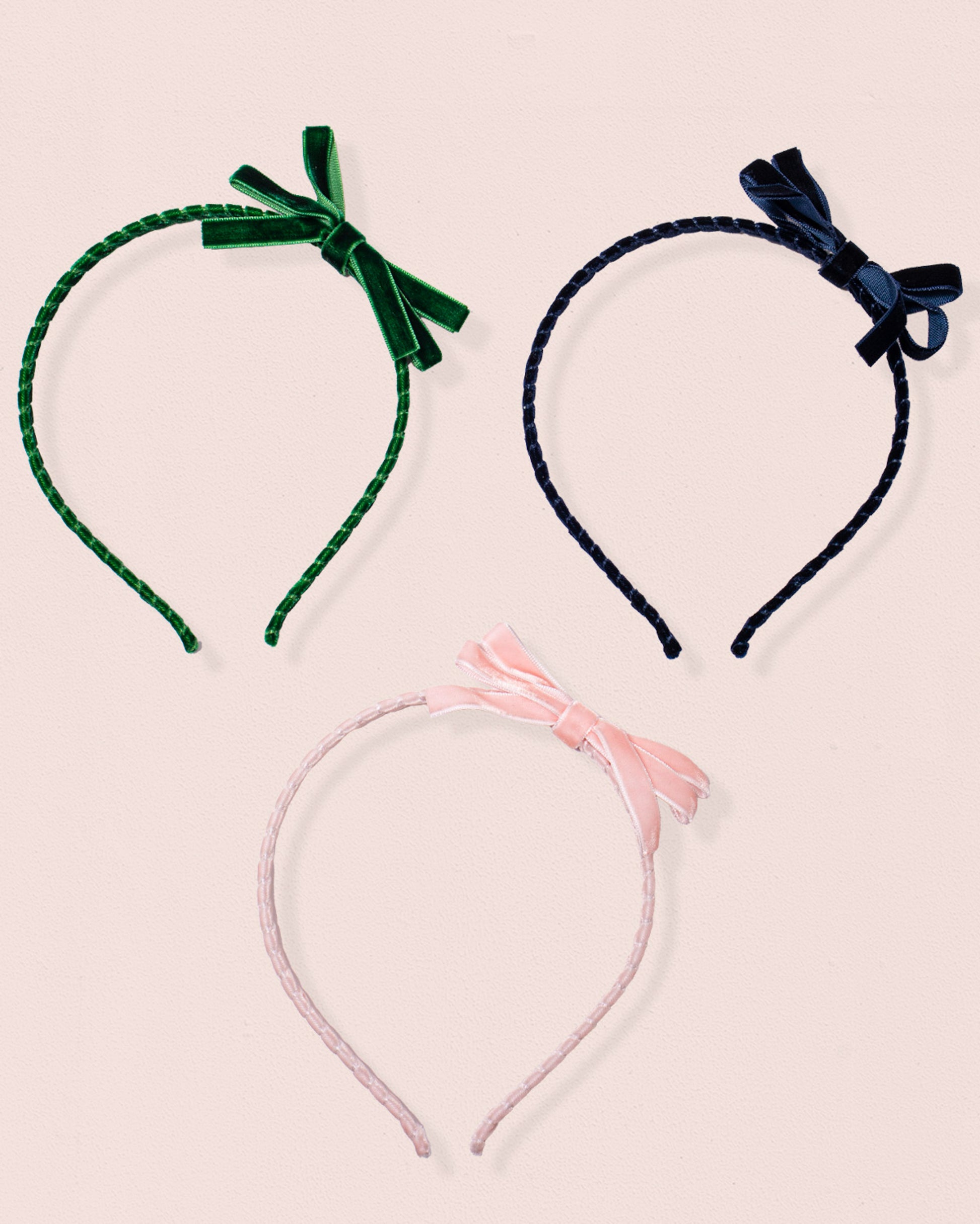 Velvet Headband Thin - Hairbow