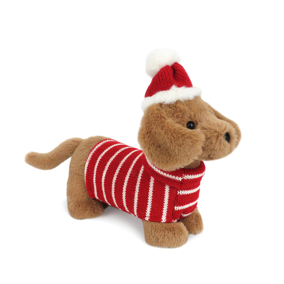 Mon Ami Christmas Dachshund Toy