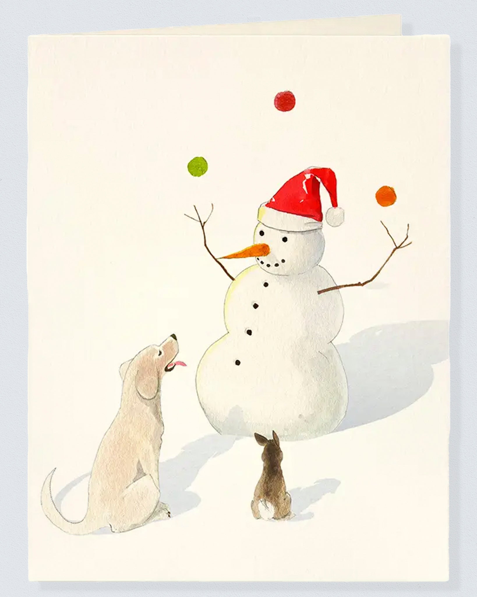 Snowman Gift Card - Card