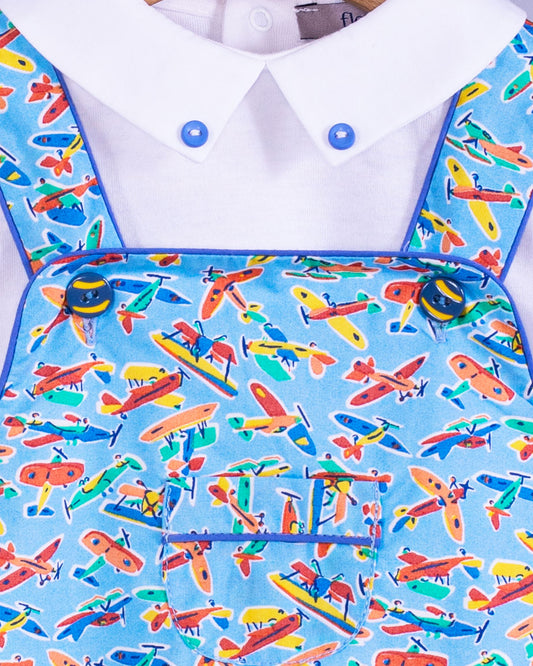 Starboard Liberty Adventure Blue Shortall - Romper