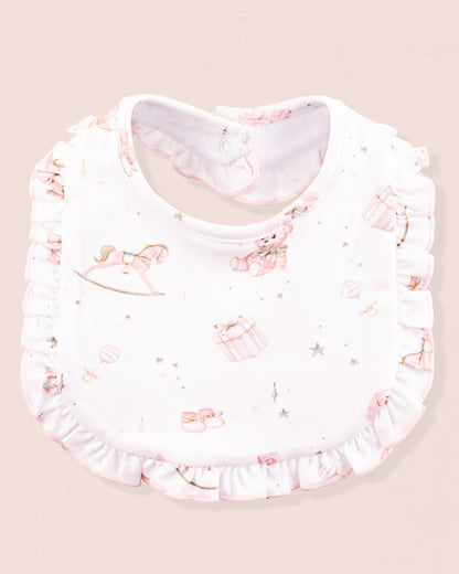 Pima Pink Toys Bib - Bibs
