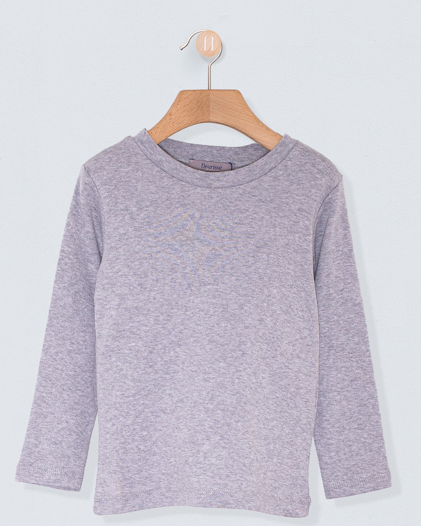 Theo Italian Brushed Grey T-Shirt - Shirt