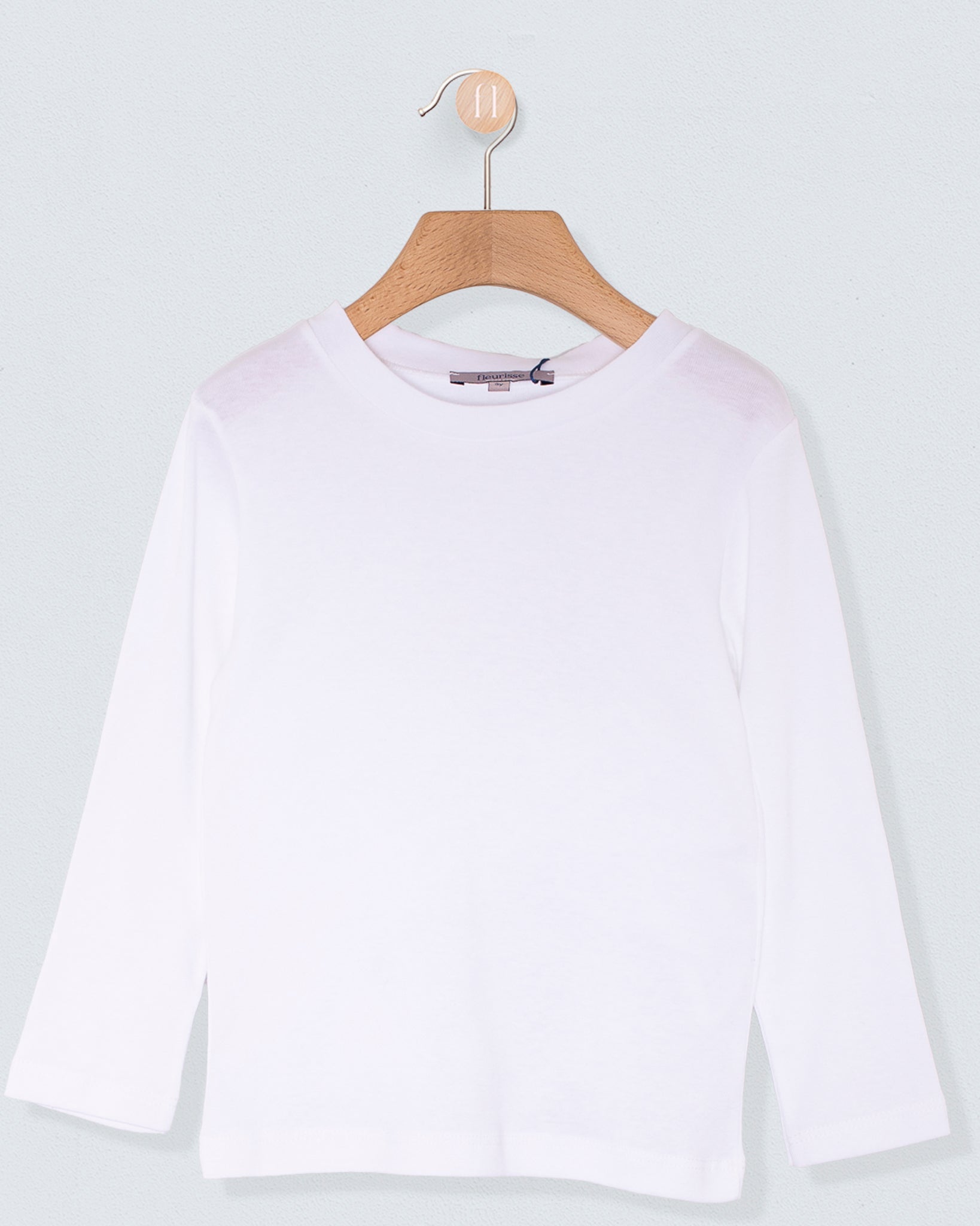 Theo Italian Brushed White T-Shirt - Shirt