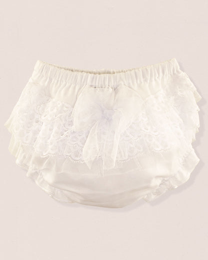 Tulle Diaper Cover Cream - Diaper Cover