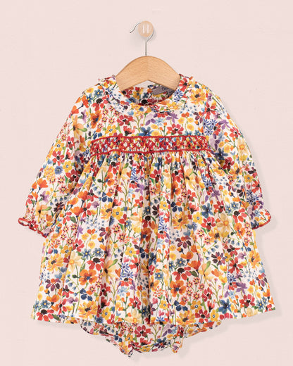 Baby Victoria Liberty Dreams of Coral Set - Baby Dress