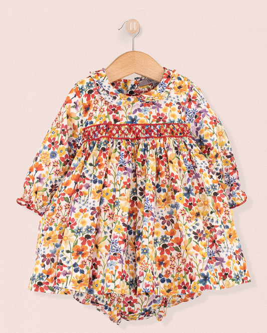 Baby Victoria Liberty Dreams of Coral Set - Baby Dress