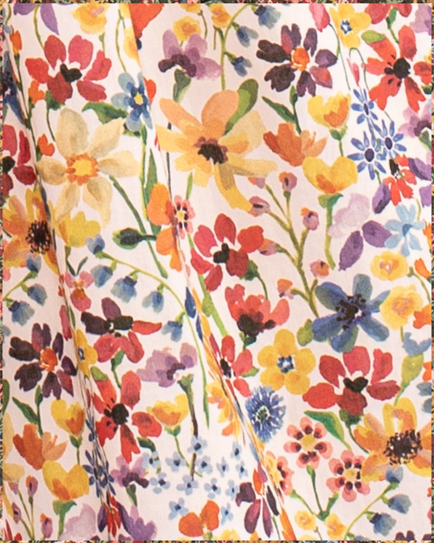 Violetta Liberty Dreams of Summer Coral - Smocked Dress