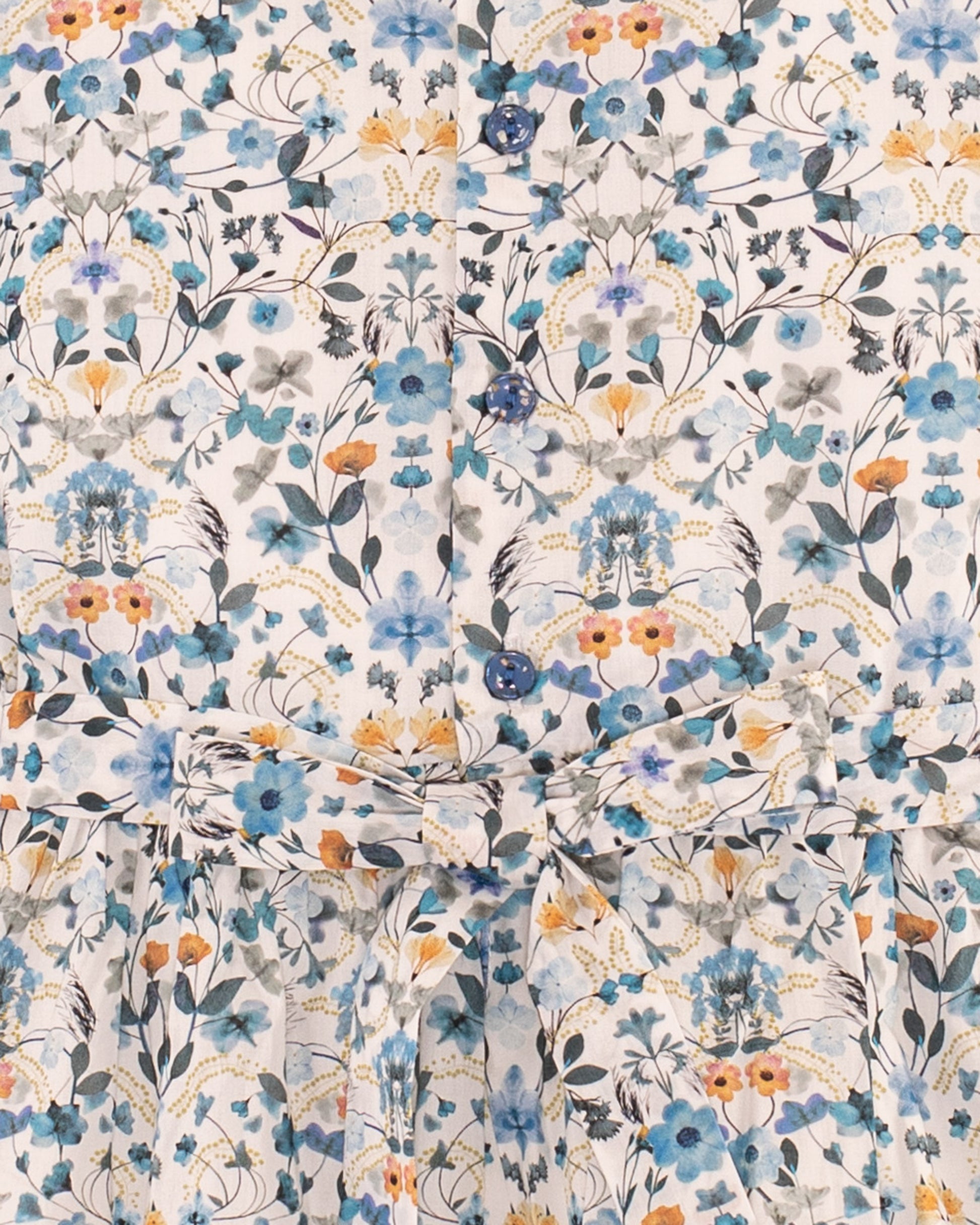 Violette Liberty Aurora Blue - Smocked Dress