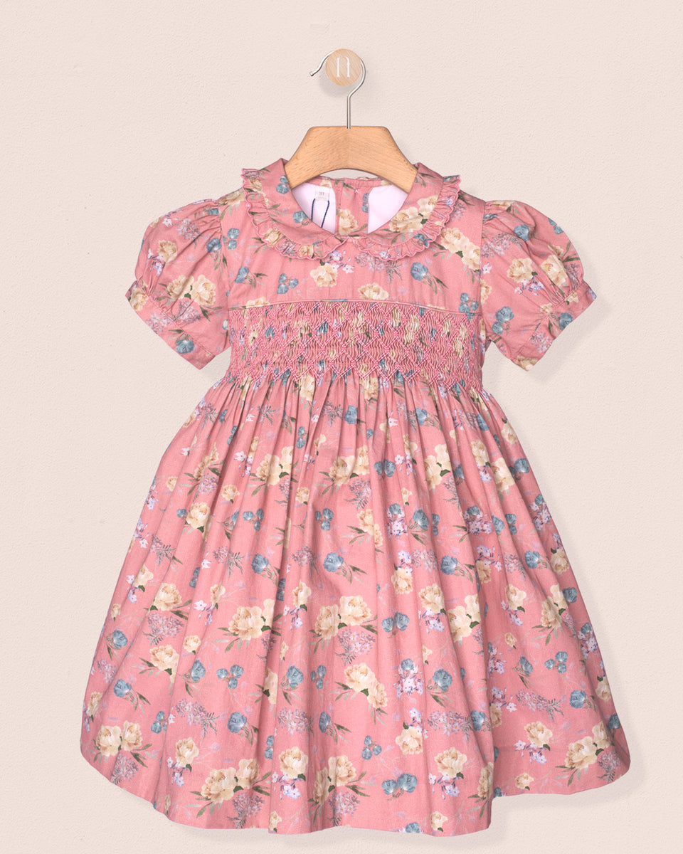 Valentina Rose Bouquet Twill Smock
