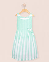 Vienna Italian Mint Linen Dress