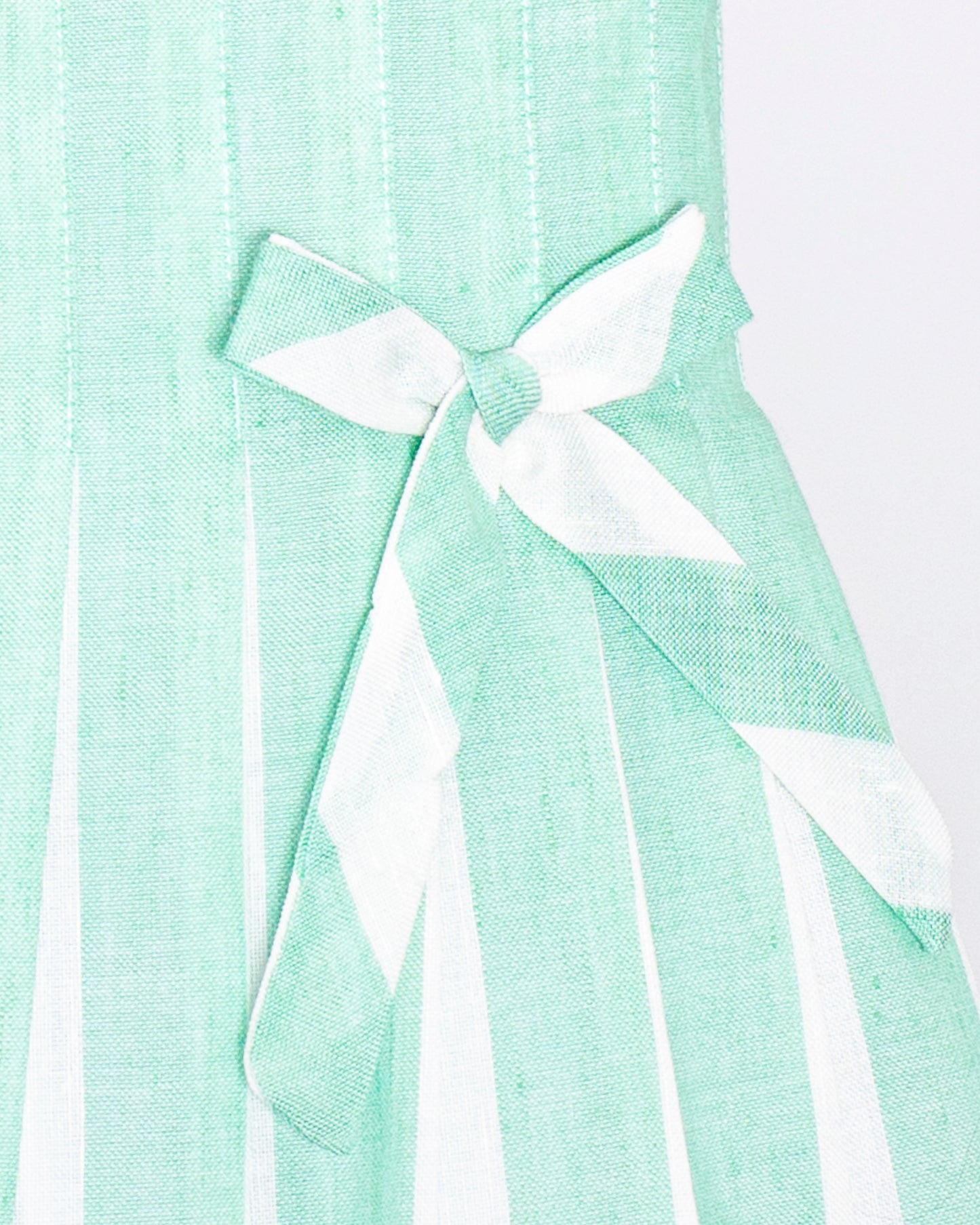 Vienna Italian Mint Linen Dress - Dress