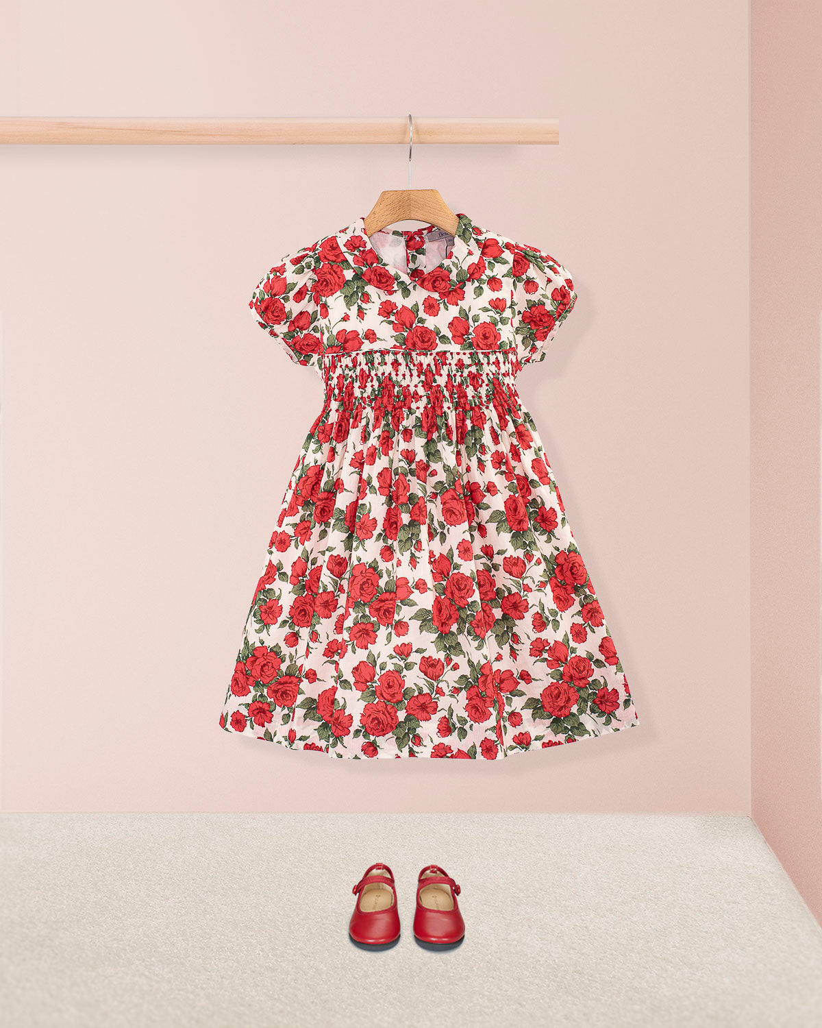 Violette Liberty Ruby Carline Rose - Smocked Dress
