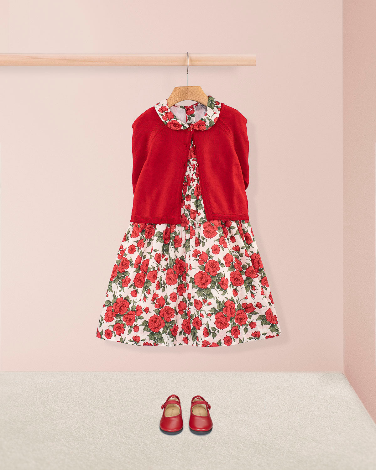 Violette Liberty Ruby Carline Rose - Smocked Dress