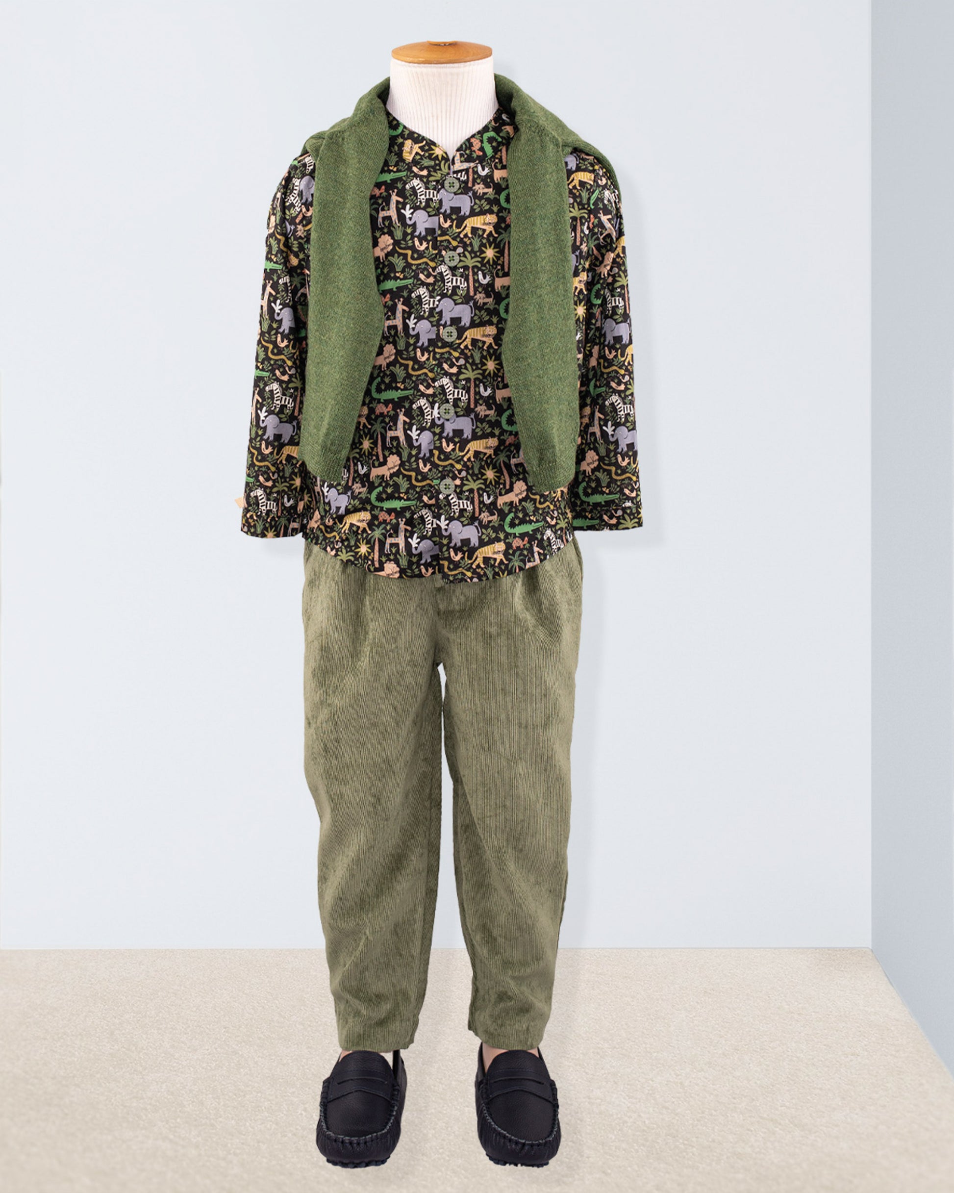 Marlon Liberty Louie's Jungle Black Tunic - Shirt