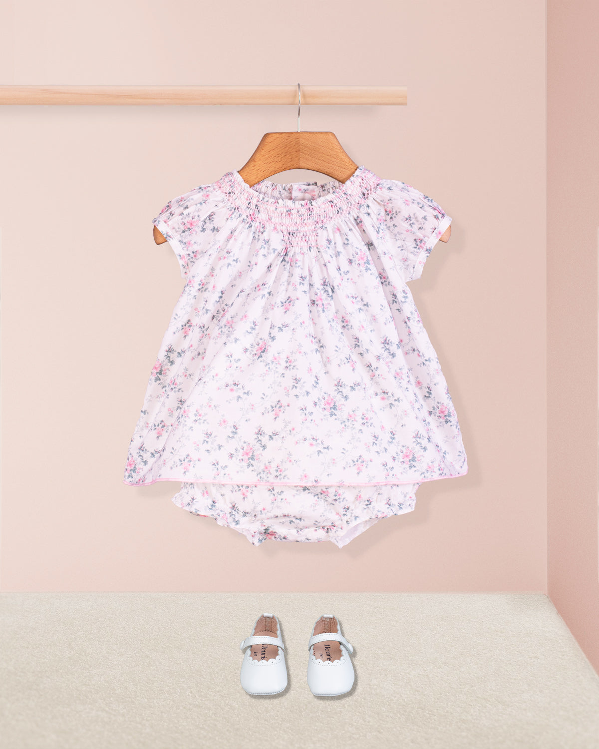 Etoile Mini Whisper Floral  2 Piece Set - Baby Dress