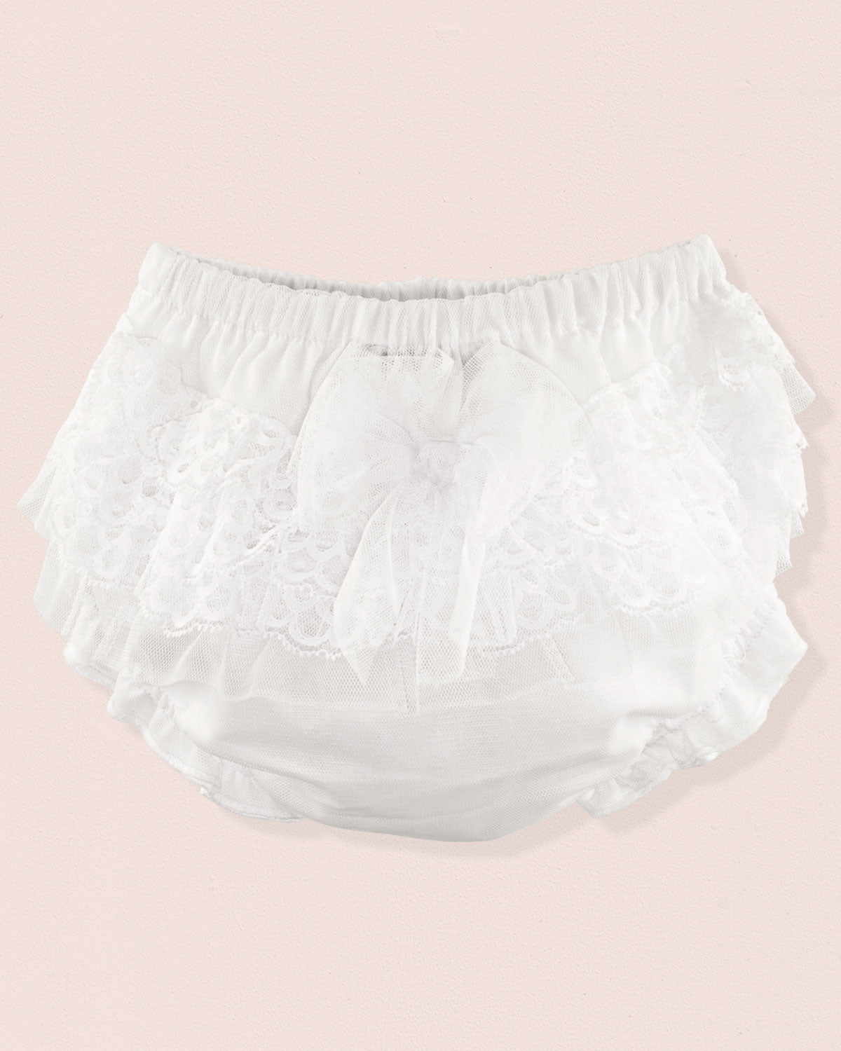 Tulle Diaper Cover White - Diaper Cover