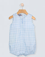 William Light Blue Sketch Romper