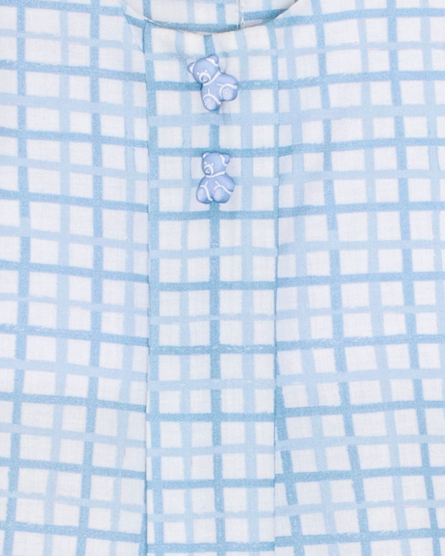 William Light Blue Sketch Romper - Romper
