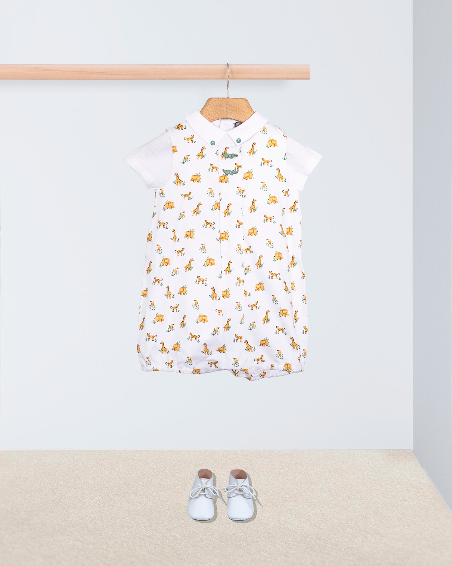 William Baby Safari Romper - Romper