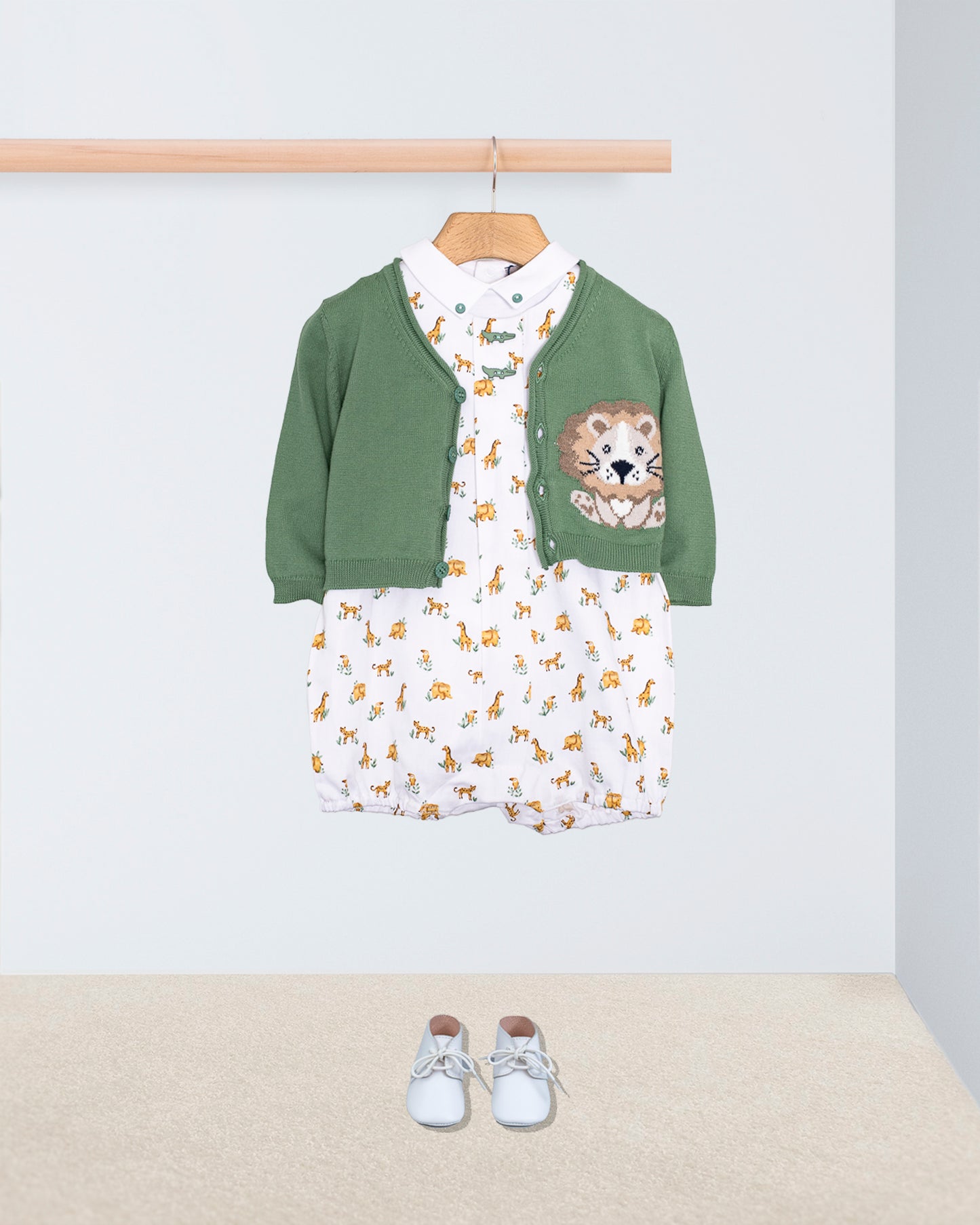 William Baby Safari Romper - Romper