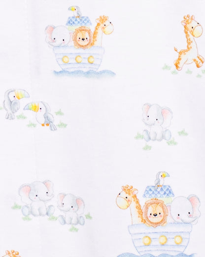 Pima Noah's Ark Receiving Blanket - Blanket