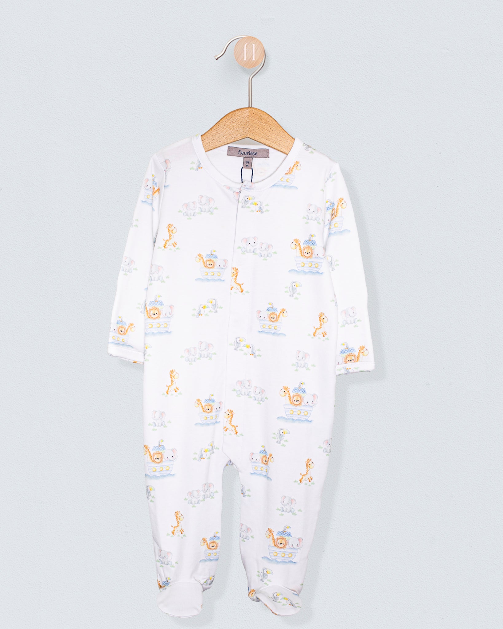 Pima Noah's Ark Stretchie - Stretchie