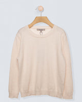 Arthur Oatmeal Cotton Crew Neck Sweater
