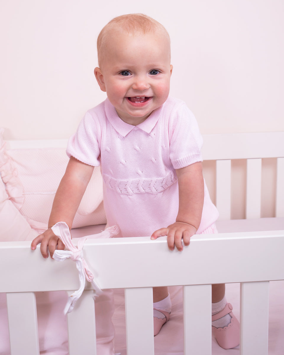 Chérie Pink Cotton Knit