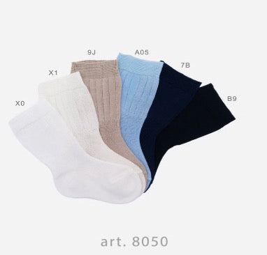 Story Loris Boy Chevron White Knee High - Sock