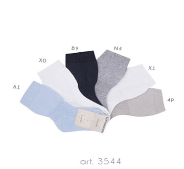 Story Loris Boy White Jersey Knee High - Sock