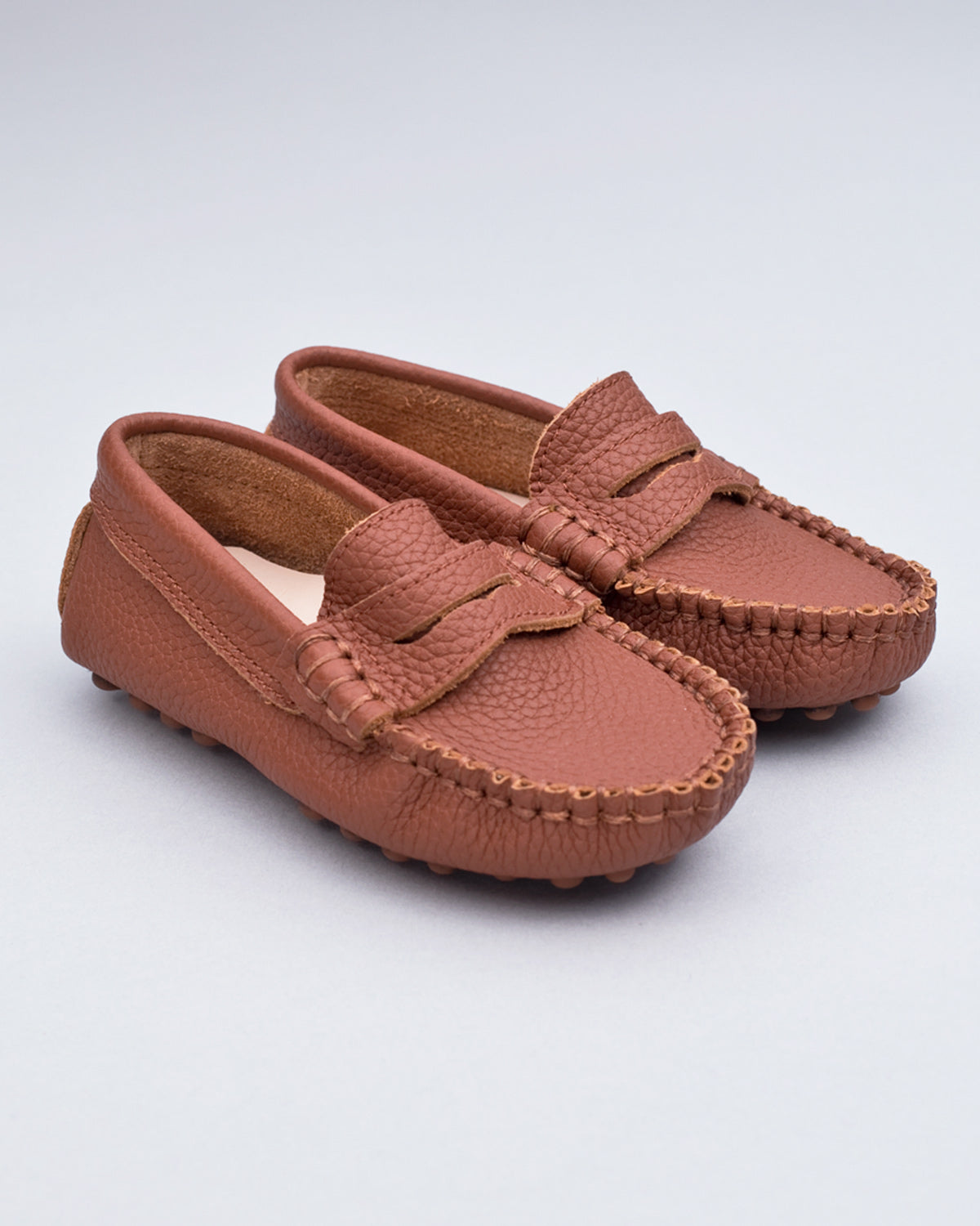 Lawrence Brown Leather Driving Shoe - Shoe