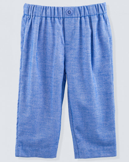 Mattia Italian Royal Flannel Pant - Pant