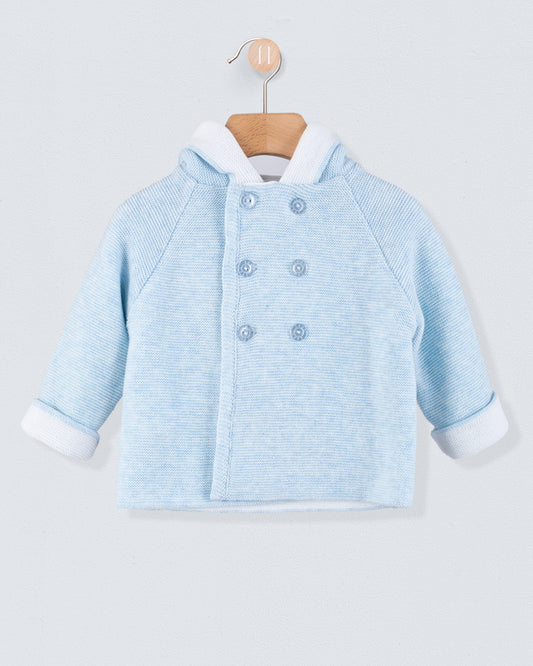 Jackpot Powder Blue Hooded Jacket