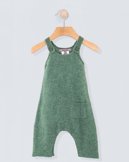Corbier Hunter Green Cashmere Overall - Romper