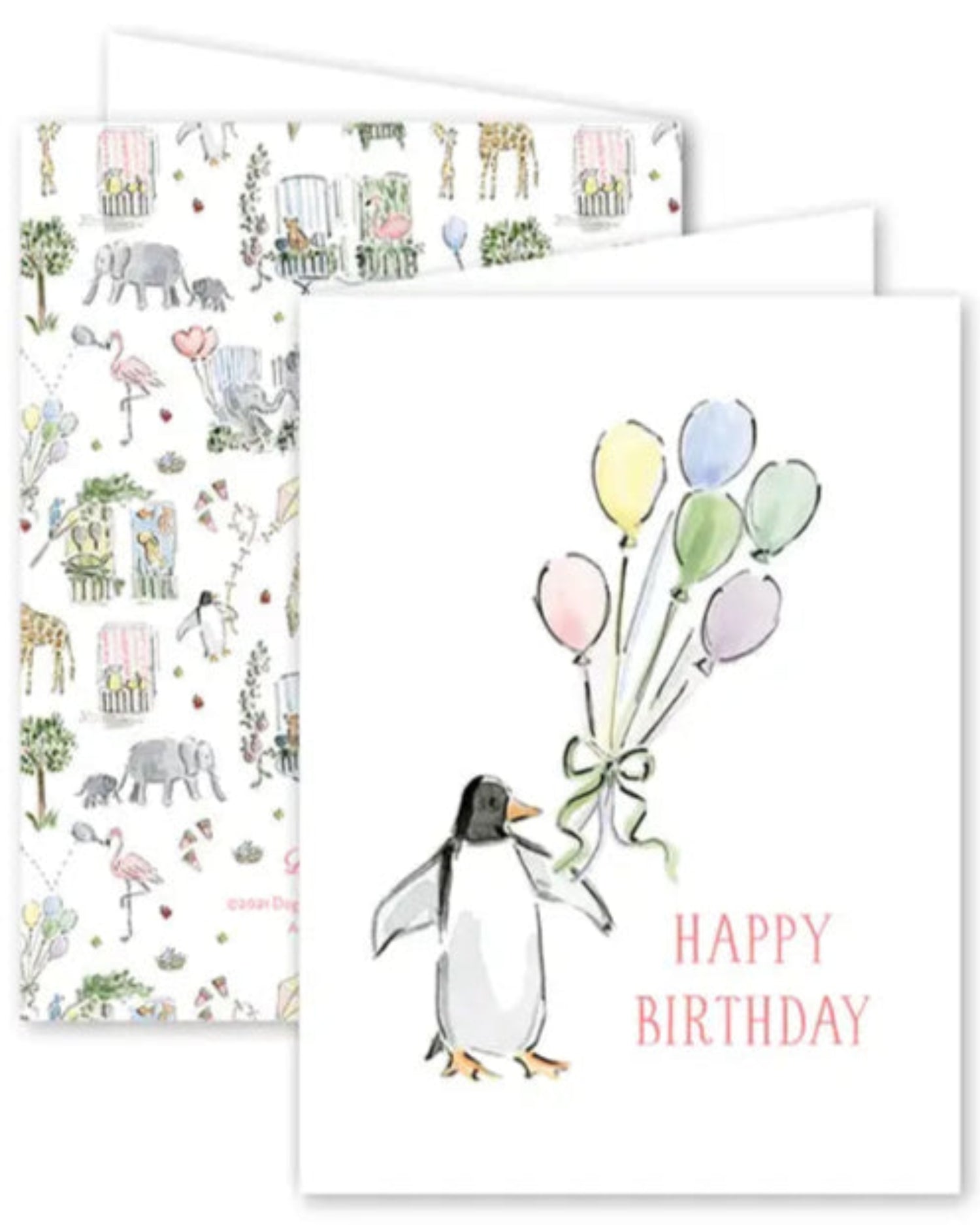 Birthday Penguin Card