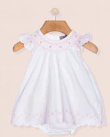 Petite Etoile Provence Eyelet Pink Set