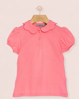 Olivia Polo Shirt Fuchsia Italian Piquet