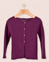 Ribbed Ruby Cardigan