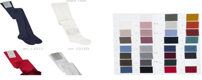 Story Loris Ribbed Tights Cream - Tights